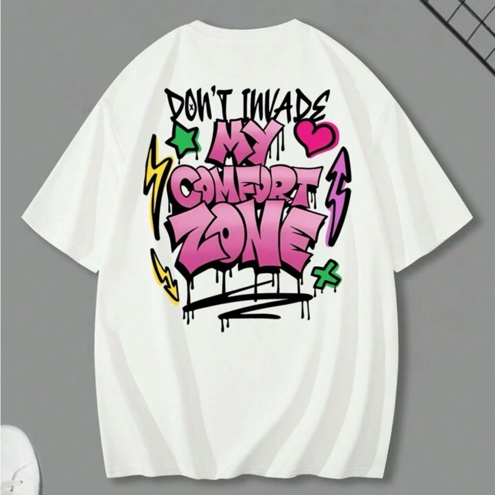 Graphic Art T-Shirt with Colorful Design